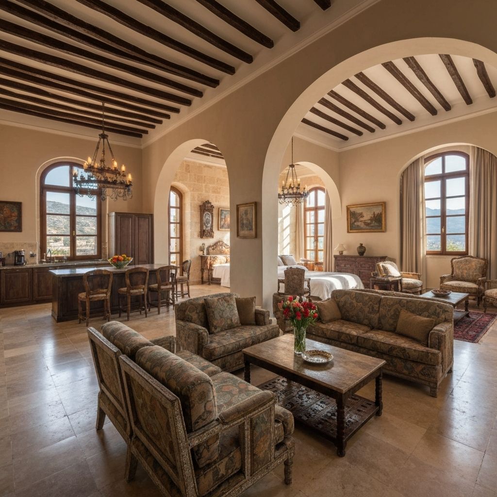 Studio Apartment — 3 Bedrooms