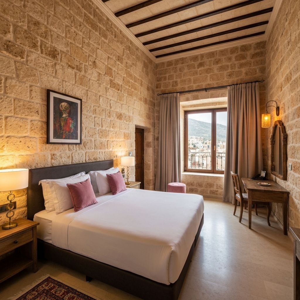 Superior room with artistic decor